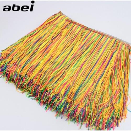20cm 2Yards Drop Fringe Tassel Lace DIY Fabric Stage Performance Wedding Party Dance Dress Decoration Sewing Accessories