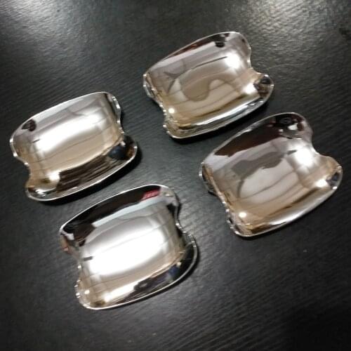 For Subaru Forester 2008-2012 chrome style door handles and bowls car covers car accessories car stickers styling Car Styling