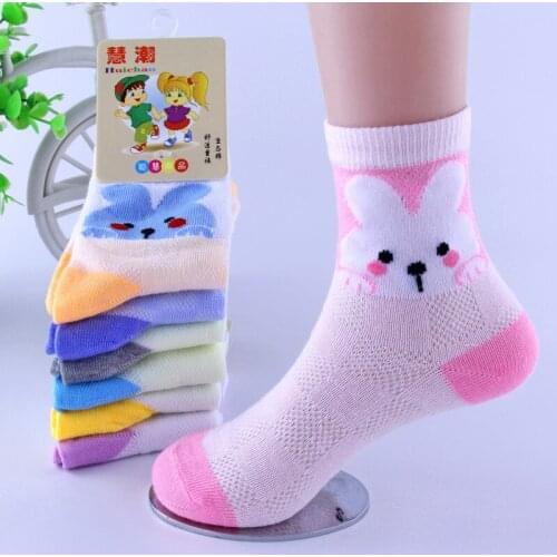 2016 New Arrival Boys & Girls Autumn & Winter Knitted Cartoon Socks Kids Cotton Soft Socks Baby Candy Color Brand Socks , RC1391