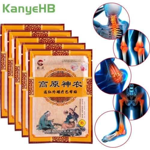 40pcs/5bags Pain Relief Plaster Neck Pain Relief Patch Body Back Medical Joint Arthritic Herbal Medicine Health Care Patch A481
