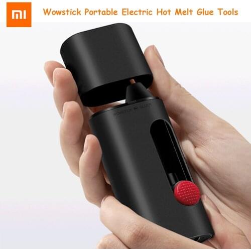 Youpin Wowstick Portable Electric Hot Melt Glue Tools with Glue Sticks Safety Lock Anti-Scalding Type-C Recharge DIY Tools