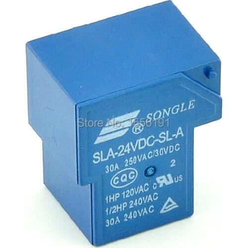 5PCS 4Pin 24V T90 The relay SLA-24VDC-SL-A The New and original Relay
