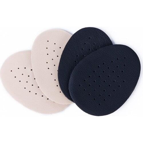 Leather Orthopedic Insoles for Shoes Self-Adhesive Flatfoot Corrector Arch Support Orthotic Shoe Pads Forefoot High Heel Insole