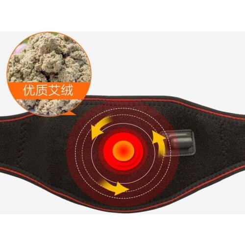USB electric Heating Moxibustion Neck Belt Massage Neck Band Promote Blood Circulation Improve Neck Fatigue Health Tool