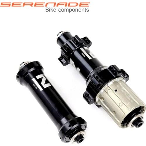 Novatec AS511SB FS522SB Straight Pull Road Bike Accessories Super Light 11S Bicycle V Brake Hub With Quick Release Front Rear