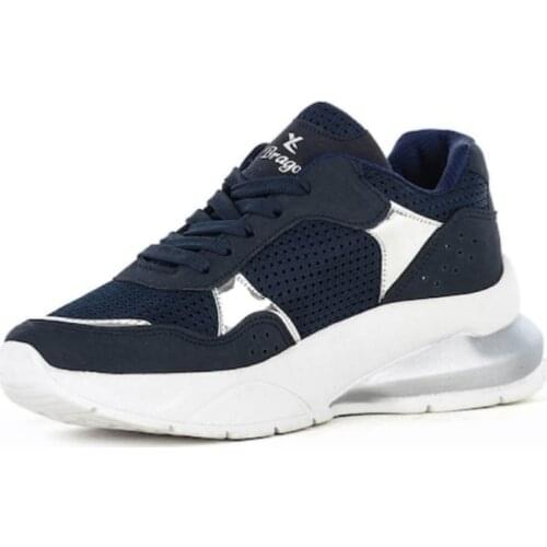 WOMAN. THICK BASE DARK BLUE. EVERYDAY SNEAKERS. WALK. TRAVEL. FOR RUNNING. LUXURIOUS QUALITY, NEW SEASON. MODEL, BREATHABLE