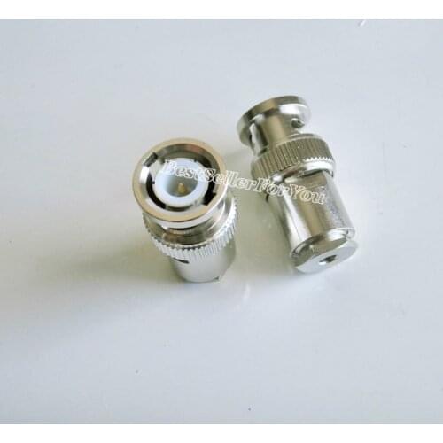 1Pcs Connector BNC Male Plug Clamp For RG316 RG174 RG179 LMR100 Cable RF Coax Connector