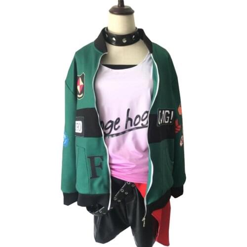 2019 Game Persona 5 Futaba Sakura cosplay costume P5D Persona 5 Dancing in Starlight costume custom made full set