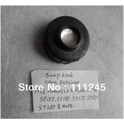 4 X BUMP KNOB BLACK FOR HOMELITE RYOBI ST155 ST165 ST175 ST275 ST285 FREE POSTAGE STRING TRIMMER SPOOL RETAINER P/N 308042002