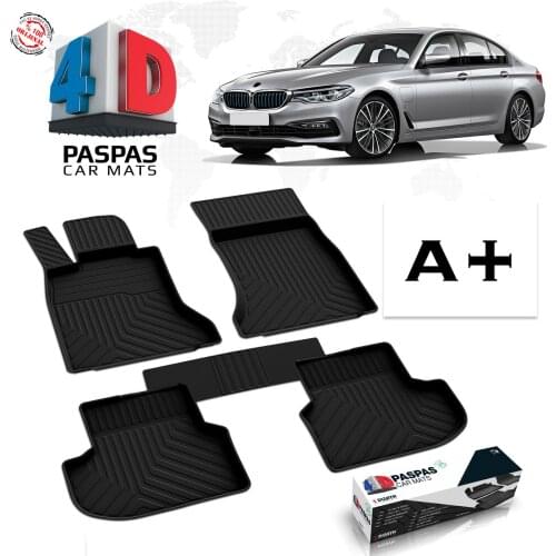 BMW 5 G30 series new model car mat black rubber non-slip useful lux premium nanotechnology 2017 2018 2019 2020 2021