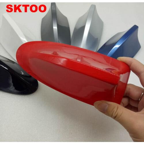 SKTOO FOR Citroen C2 C3 C4 C6 DS3 Radio shark fin Car antenna With 3M adhesive blank radio signal auto Car Styling Accessorie