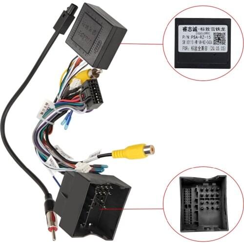 Raise PSA 16 Pin Car Stereo Android Canbus Box For Peugeot 3008/2008/Citroen C4/C-quatre/C4L/C3 XR/C5/DS6