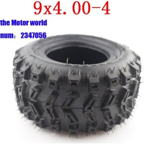 Free shipping 9X4.00-4 Vacuum tires for Golf Go Cart ATV Pocket Bike Go Kart