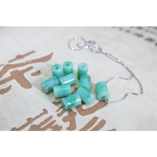 DIY fine jewelry jade Burma lingguan parts genuine hand goods every year more than manufacturers selling jade pendant