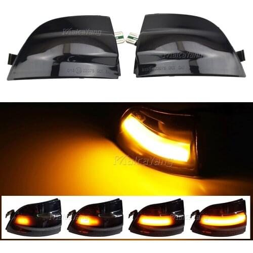 For Ford Focus 2 MK2 2004-2008 C-MAX 2PCS LED Dynamic Turn Signal Light Side Rearview Mirror Sequential Indicator Lamp