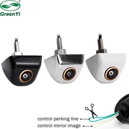 CVBS 170 Degree Starlight Night Vision Golden Fisheye Lens Car Reverse Backup Rear View Camera For Vehicle Monitor Android DVD