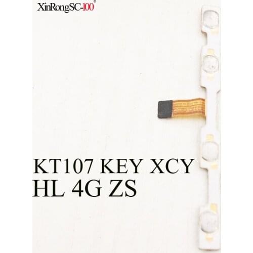 Switch on off Power Volume button Flex cable For KT107 KEY XCY HL 4G ZS tablet conductive flex with sticker