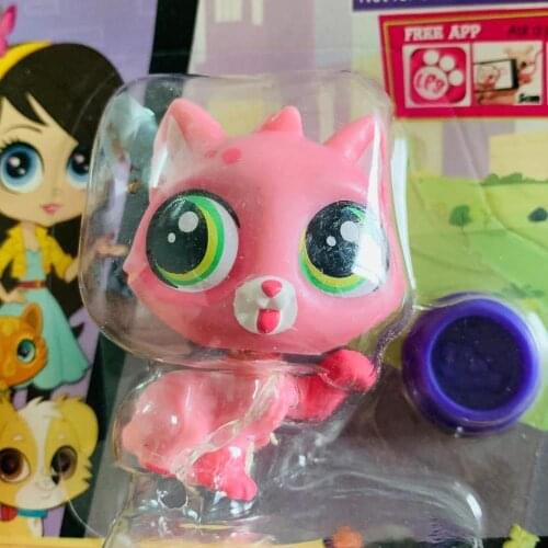 Little Animal Model Toys Pet Shop Mini Cat Puppy Old Figma Toys Action Figures Kids Toys Children Gift