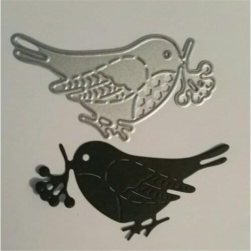 Birds Metal Cutting Dies Stencils For Card Making Decorative Embossing Suit Paper Cards Stamp DIY