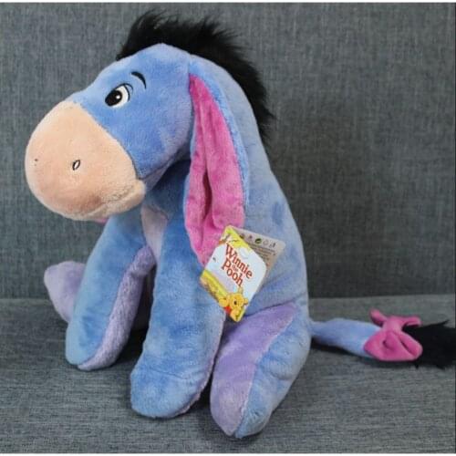 35 cm cute blue and Eeyore plush toys gray Little donkey girls baby Plush Doll Toys boys Kids Birthday Gift