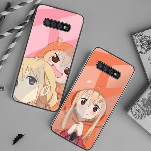 Cute Umaru chan Doma Umaru Anime Phone Case Tempered Glass For Samsung S20 Plus S7 S8 S9 S10 Plus Note 8 9 10 Plus
