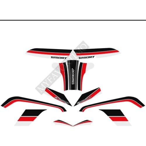 Tank Pad Stickers Decal Protection For BMW R1250RT R 1250 RT R1250 Windshield Windscreen Handshield Wind Deflector handguard