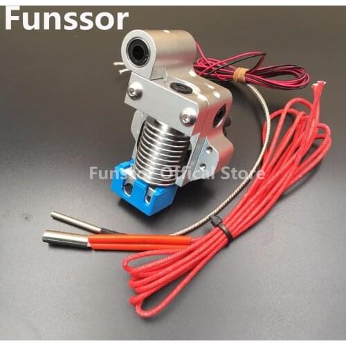 Ultimaker Original V6 hot end metal mount full assembly kit K type thermocouple Version With Silicone sock