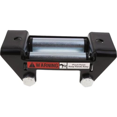 Universal Wire Rope Roller Fairlead for 3500-lb. or Less ATV/UTV Winches Accessories, Stainless Steel