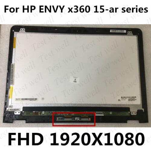 15.6'' LCD with Touch Digitizer Assembly for HP Envy X360 15-AR 15-ar052SA 15-ar178ca 15-ar081NO 15-ar002NA 15-ar052NA 15-ar000