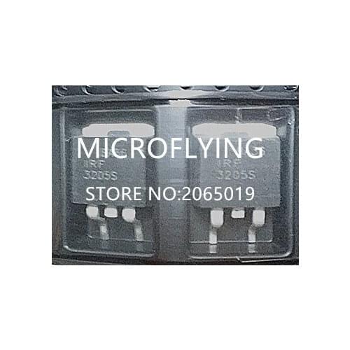 10PCS IRF3205S IRF3205 F3205S 3205S IRF3205NS 110A 55V TO-263 Field effect tube