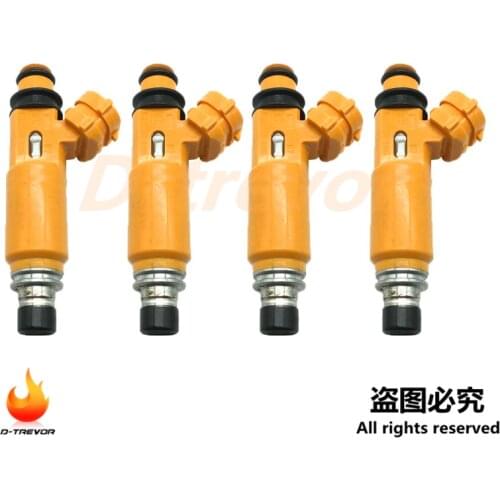 4Pcs 195500-3300 Fuel Injector for Mitsubishi Montero Sport 3.5L 1999-2004