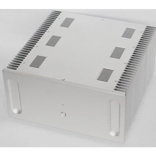 412*413*200MM WA112 Full Aluminum Enclosure Pure rear chassis luxury chassis all-aluminum amplifier chassis case amplifier box