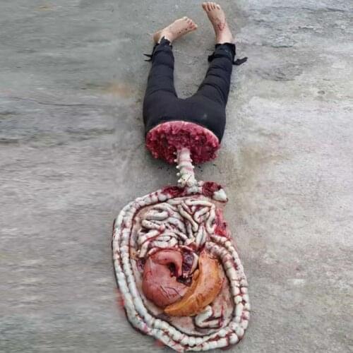 Halloween Decoration Horror Corpse Internal Organs Simulation Toy Carnival Decoration Bar Room Escape Props Party Decoration