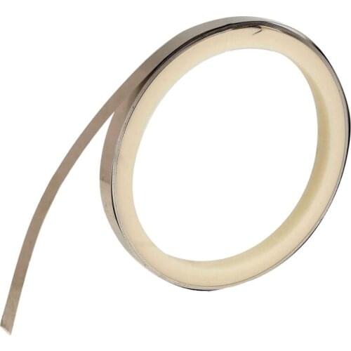 JFBL Hot 3Meter 0.12x8mm Pure Ni Plate Nickel Strip Sheet Tape For Battery Spot Welding DIY