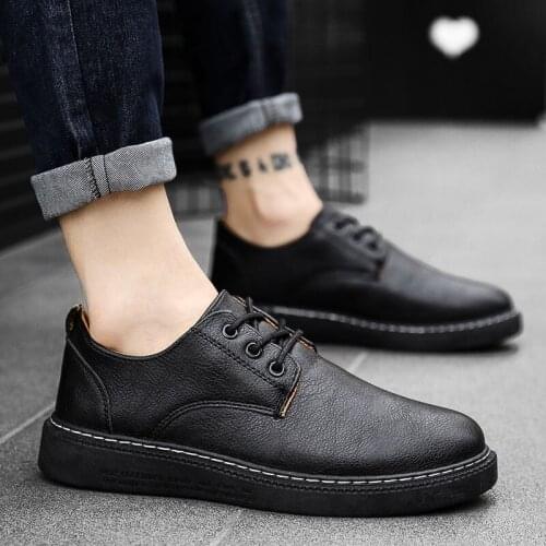 Casual Shoes For Men Lather Shoes For Men Sneaker Casual Leather Sport Spring Mens Moccasins Zapatos Casuales