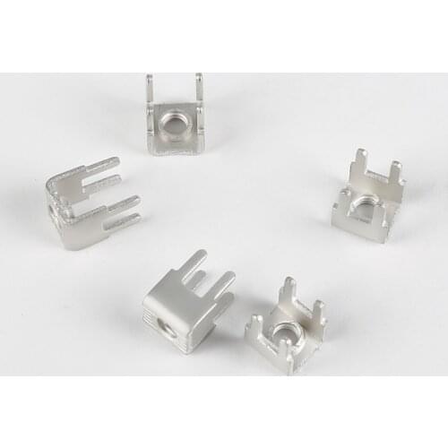 PCB-8 Welding M4 U Type Tapping Hardware Pin PCB Wiring Terminal