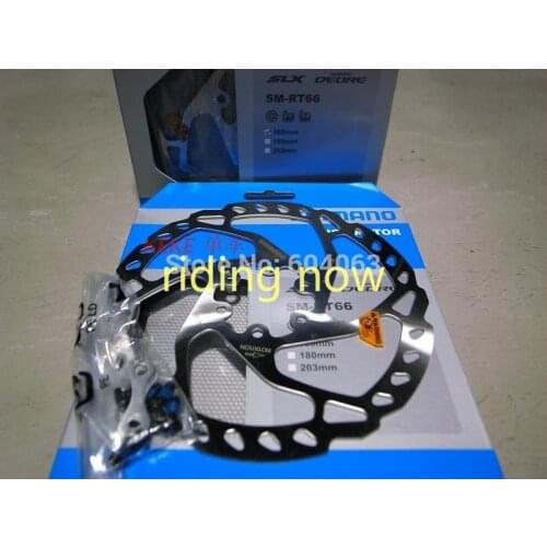 SLX SM-RT66 rotor 6 bolts bicycle bike disc brake rotors RT66 160mm