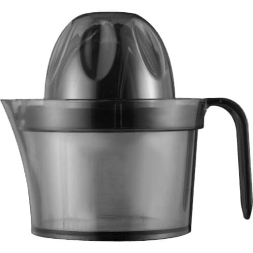 Citrus Juicer,Orange Lemon Manual Hand Squeezer,Anti-Slip Lid Rotation Reamer Lime Press,Transparent Black