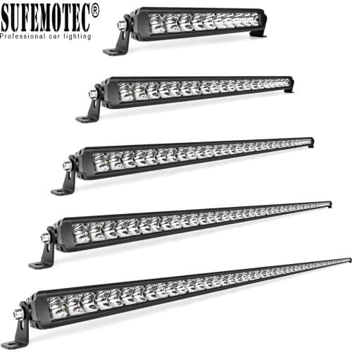 High Power LED Light Bar 12 22 32 42 52 Inch Combo Beam Led Barra Auto All Terrain Vehicle Offroad 4x4 12V 24V Driving Lights