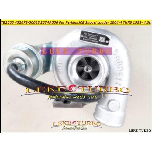 TB2565 452073 2674A056 452073-0002 452073-0004 Turbo For Perkin For JCB Shovel Loader Power Units Various 1004-4 THR3 93- 4.0L