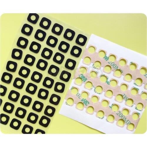 Wyieno 50Pcs/Lot J100 J200 J300 Real Camera Glass Lens For Samsung J1 J2 J3 J5 J7 2015 Back Rear Camera Panel With Glue Tracking