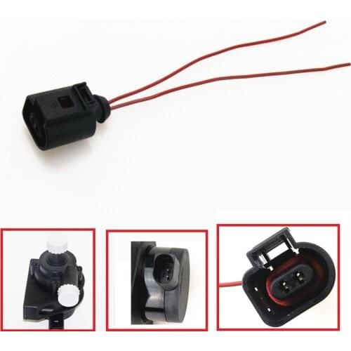 1.8T 2.0T Engine Cooling additional Auxiliary Water pump Cable Connection Plug For Passat B6 Golf 5 6 Tiguan A3 Q3 TT Seat leon