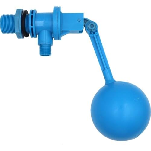 1 Inch Plastic Float Ball Valve Shut Off Automatic Feed Fill Fish Tank Aquarium Water Humidifier Valve