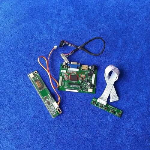 1280*800 DIY Kit screen For QD15TL01/QD15TL02/QD15TL03 panel LCD controller drive board 30 Pin LVDS HDMI-compatible VGA AV 1CCFL