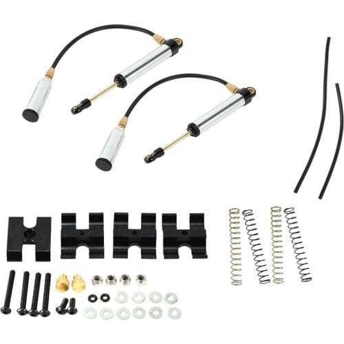 2PCS 100mm Piggyback Shock Absorber Damper Set for 1/10 RC Crawler Axial SCX10 90046 D90 TRX4