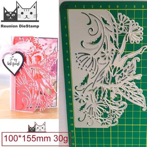 2021 Cut Die Fairy Flowers Lace Metal Cutting Dies DIY Scrapbooking Steel Craft Die Cut Embossing Paper Cards