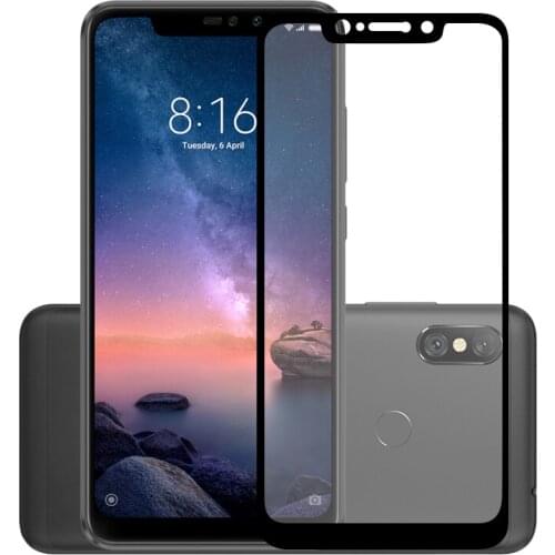 25 Pcs/Lot Full Coverage Screen Protectors Scratch Proof Protective Film Tempered Glass For Xiaomi Redmi Note 6 Pro