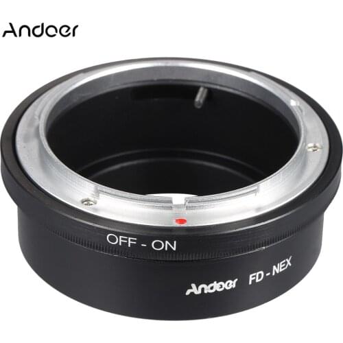 Andoer FD-NEX Adapter Ring Lens Mount for Canon FD Lens to Fit for Sony NEX E Mount Digital Camera Body