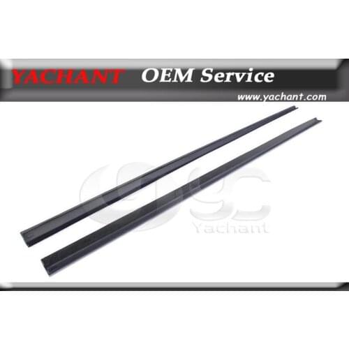 Car-Styling Accessories Carbon Fiber Body Kit Side Skirts 2 Pcs Fit For 2011-2015 A7 Sporback A Style Side Skirt Extension