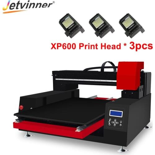 Jetvinner Automatic UV Flatbed Printer 60*90 cm Print Size With 3 Print Head For Phone Case, Cylinder, Acrylic, Wood, Metal